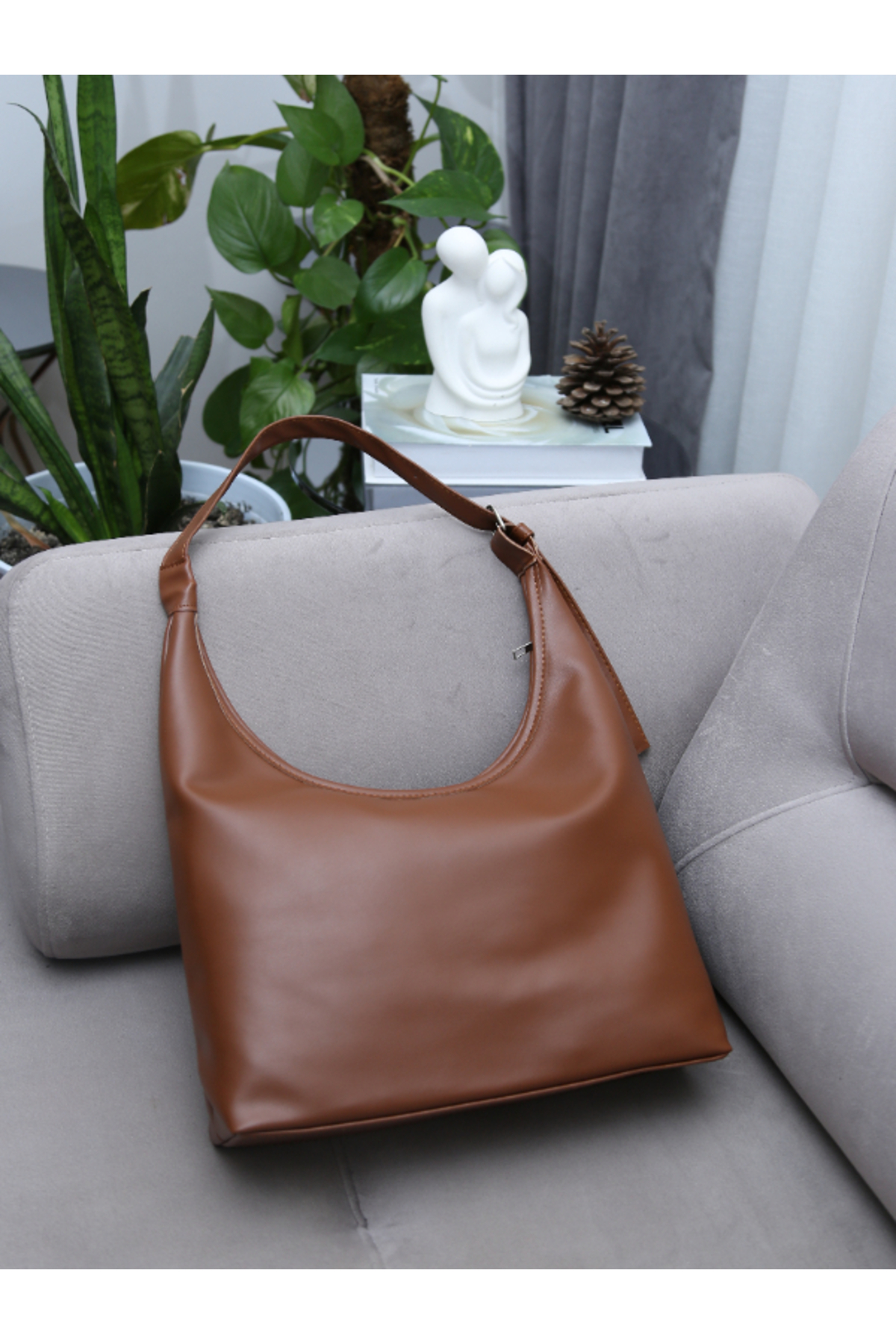 Kadın Soft Hobo Omuz Çantası